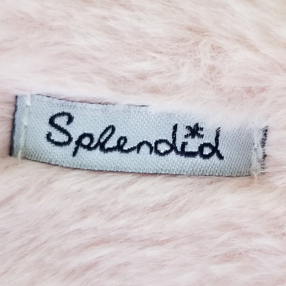 NWT Splendid Faux Fur Crisscross Slippers S/M - Picture 3 of 7